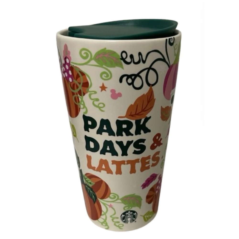Disney x Starbucks Park Days and Lattes Collection, Porcelain Tumbler - New